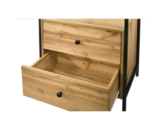 Zahra Open Wardrobe with 2 Drawers