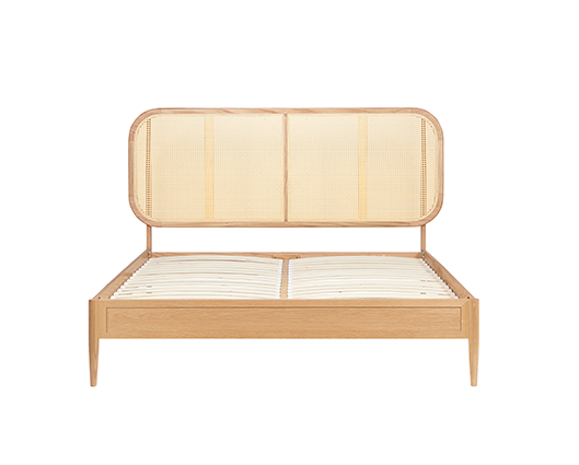 Elina King Rattan Bed