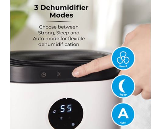 2.3 Litre Dehumidifier 48H Timer