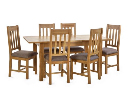 MALLORY EXTENDING DINING TABLE