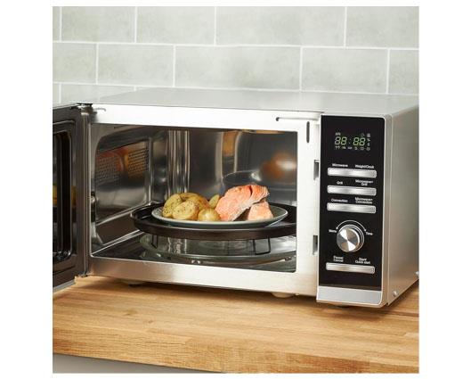 Haden 25L Silver Combi Microwave