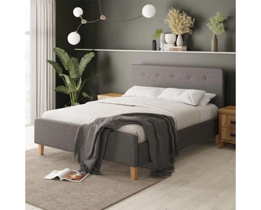 Ashbourne 150cm Bedstead Grey