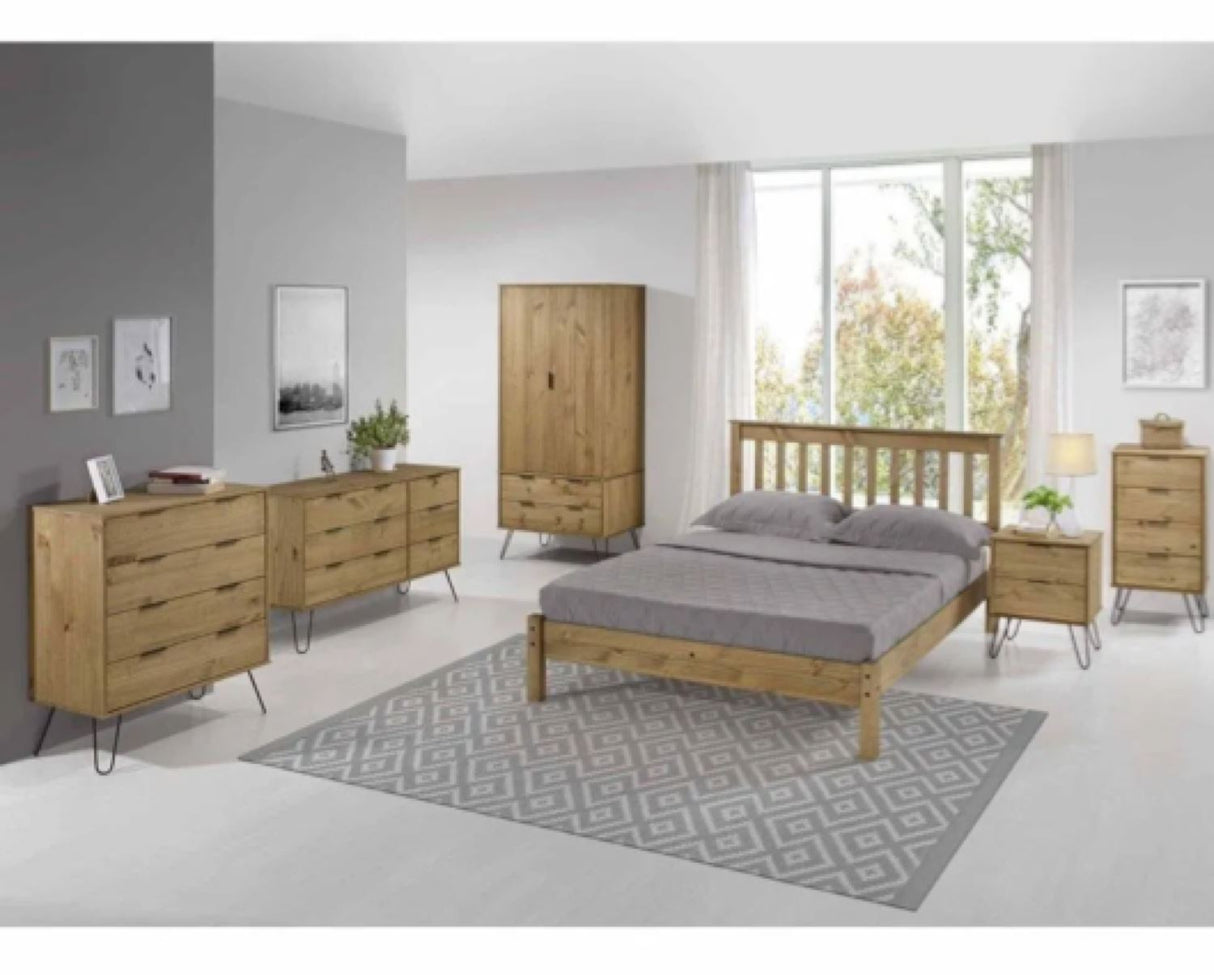 Augusta 3+3 Drawer Wide Chest of Drawers