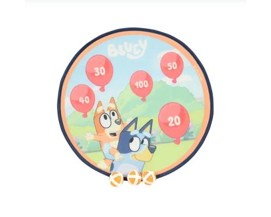 Bluey 4in1 Bumper Box Garden Games
Includes Bat and Ball, Scatch, Sticky Target Shot, Pop and Catch
