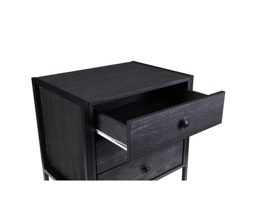 Zahra Nightstand with 3 Drawers