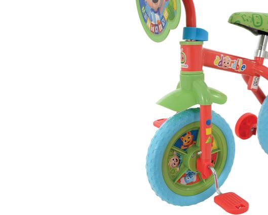 CoComelon 2-in-1 10" Training Bike