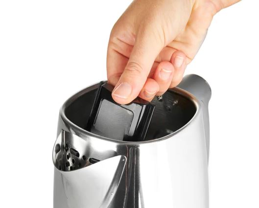 Haden Dorchester Chrome & Rose Gold Kettle