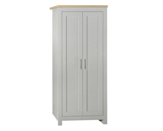 Highgate 2 Door Wardrobe-Grey
