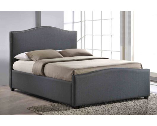 Brunswick Double Ottoman Bed Frame - Grey