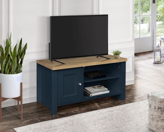 Highgate Small TV Unit-Navy