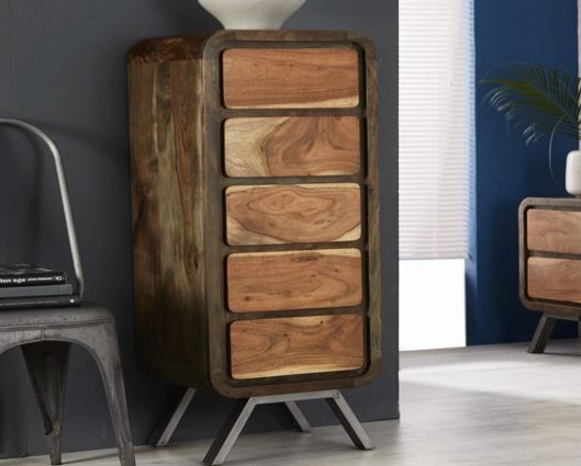 ASPEN 5 DRAWER TALL CHEST