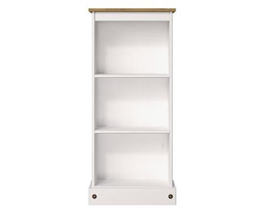 Low narrow bookcase