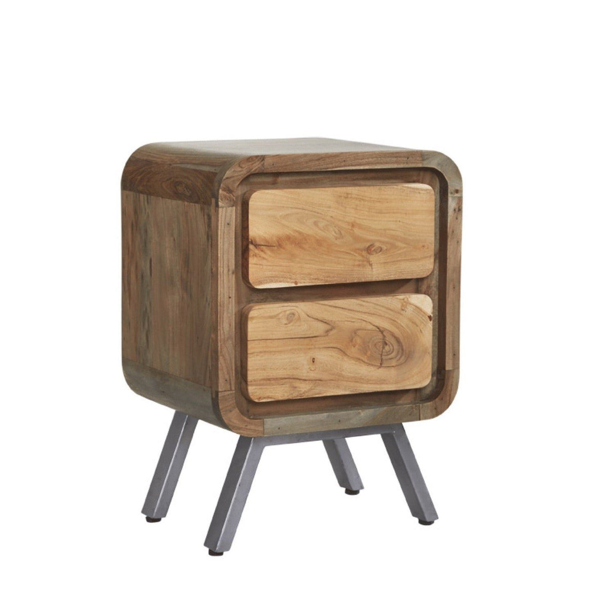ASPEN 2 DRAWER LAMP TABLE
