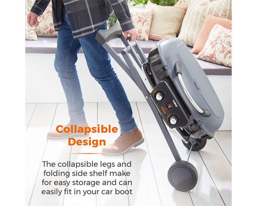 Tower Tourer Two Burner Portable Gas BBQ