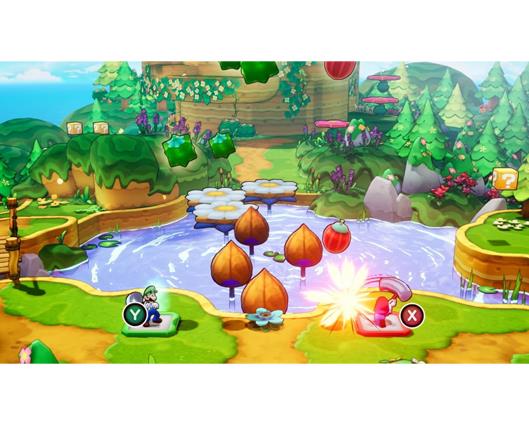 Nintendo Switch 1.1 Neon Console with Mario & Luigi: Brothership