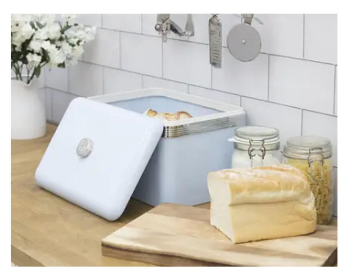 Retro Bread Bin - Blue