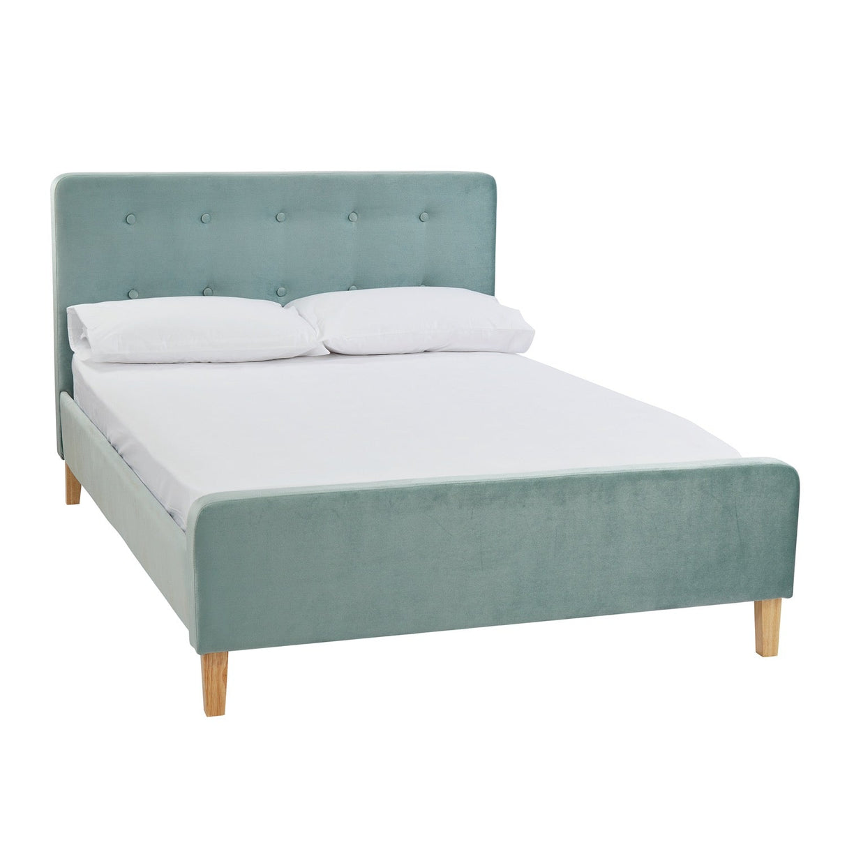 Pierre Double Bed - Aqua