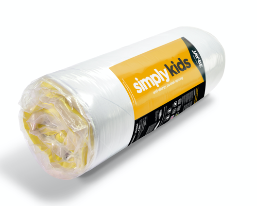 Jay-Be® Simply Kids® Anti-Allergy Foam Free e-Pocket® Sprung Mattress - Single
