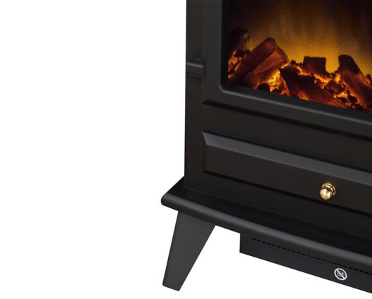Adam Hudson Electric Stove in Black