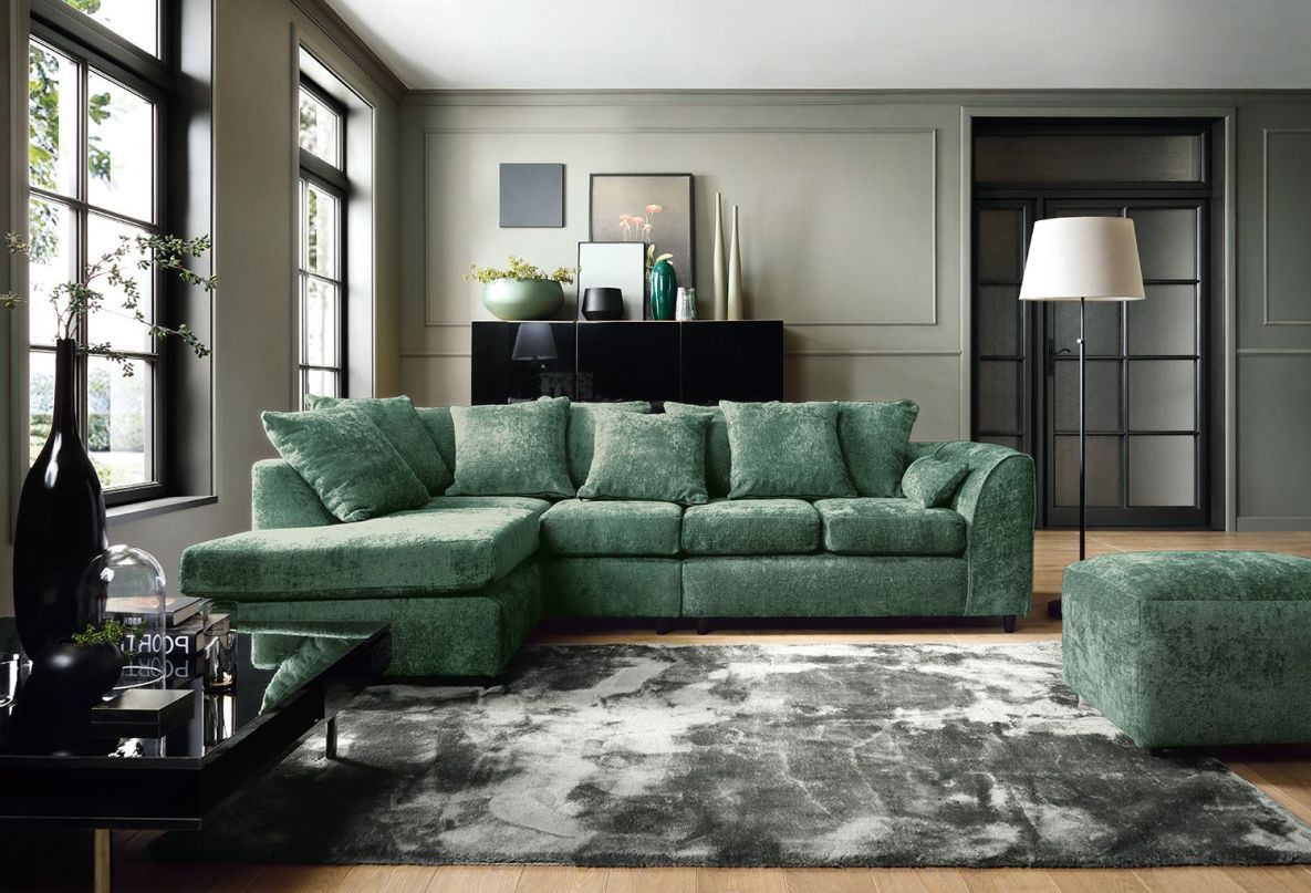 Harriet Left Facing Corner Plus - Rifle Green