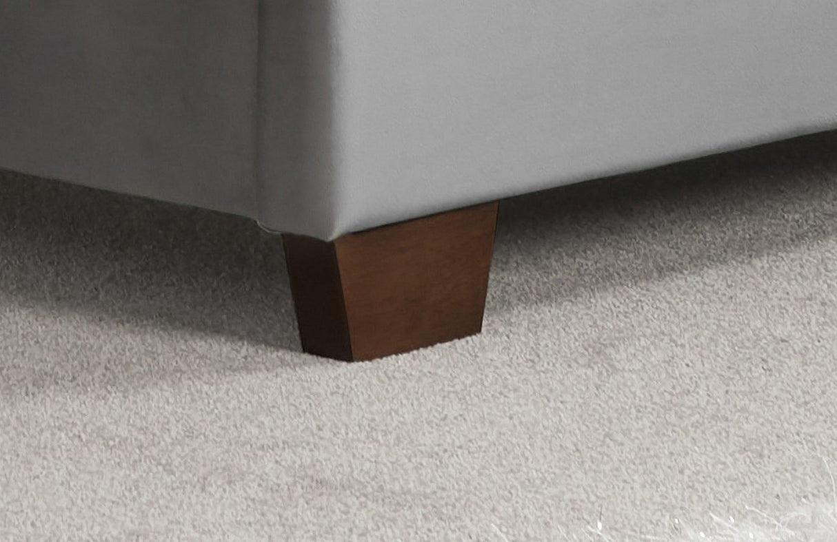 Cologne Double Bed - Grey