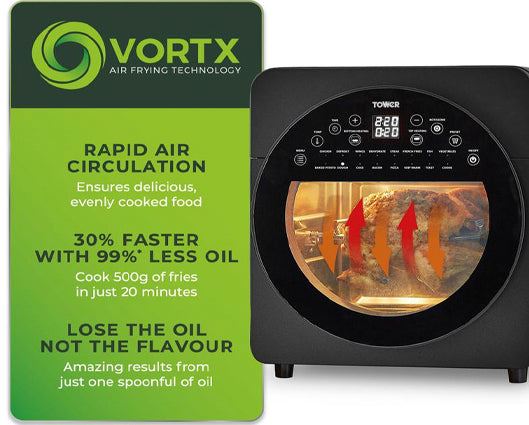 Tower Vortx XL 14.5 5-in-1 Digital Air Fryer