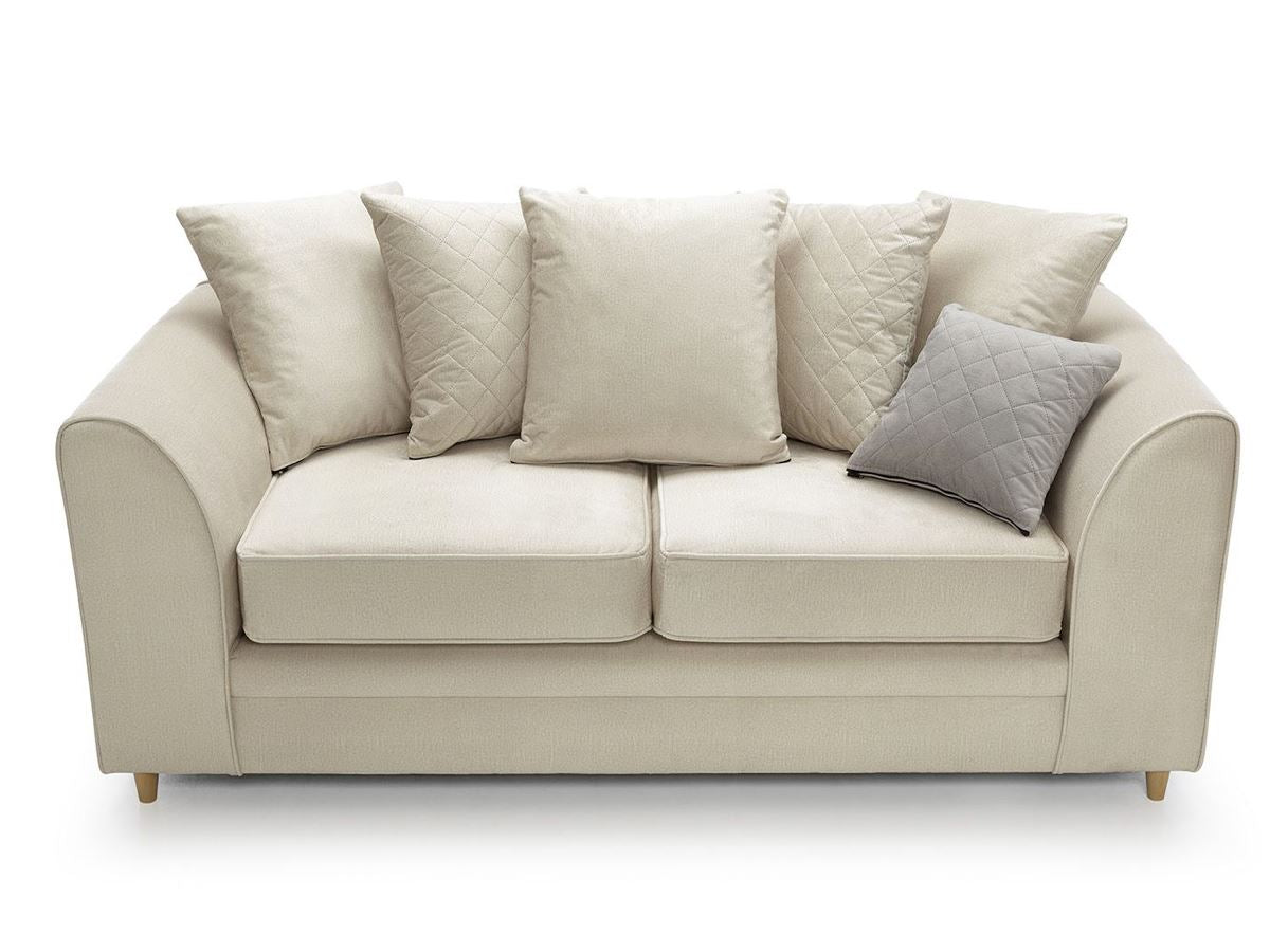 Chicago 3 Seater-Cream