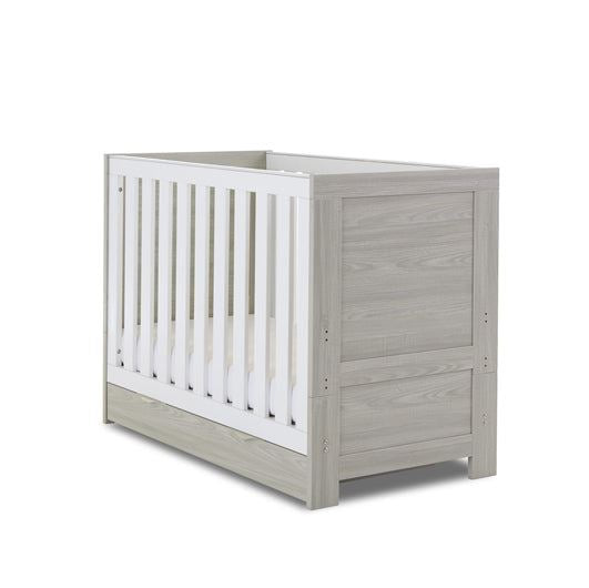 Nika Mini 2 Piece Room Set & Underdrawer - Grey Wash & White
