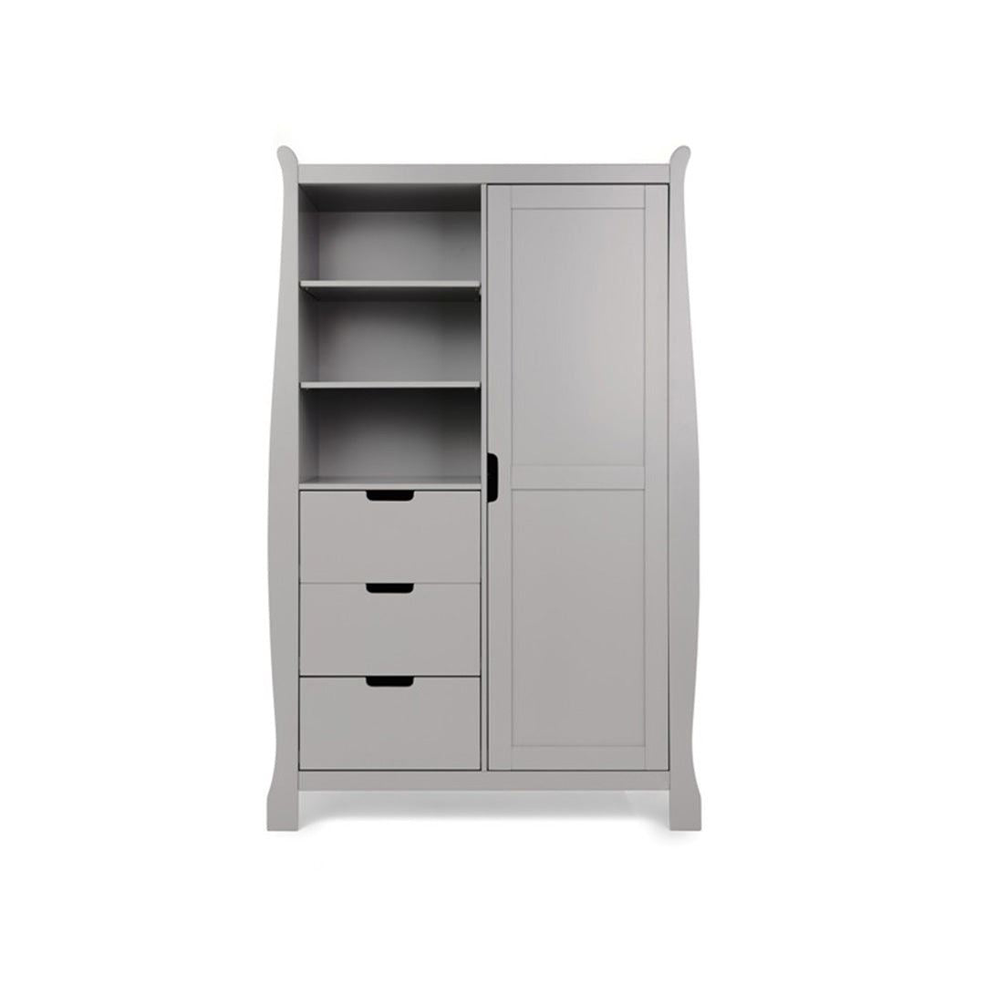 Stamford Double Wardrobe-Warm Grey