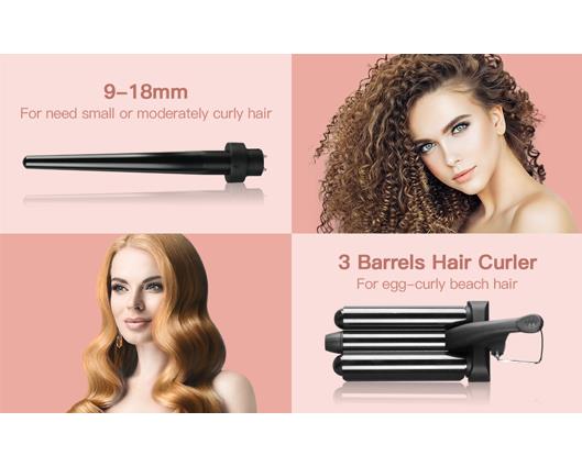 5-in-1 Curling Wand Set