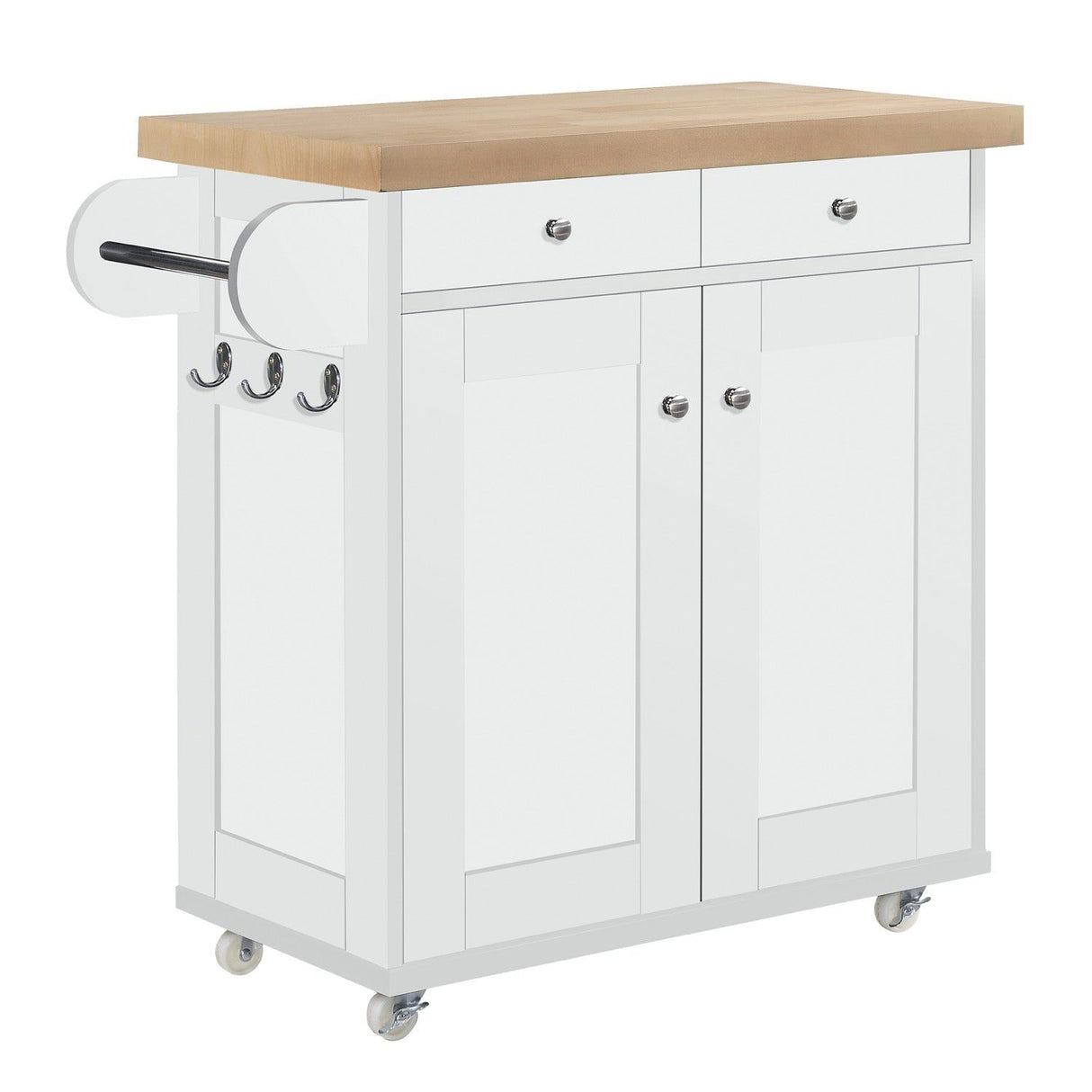 Portland Kitchen Island White