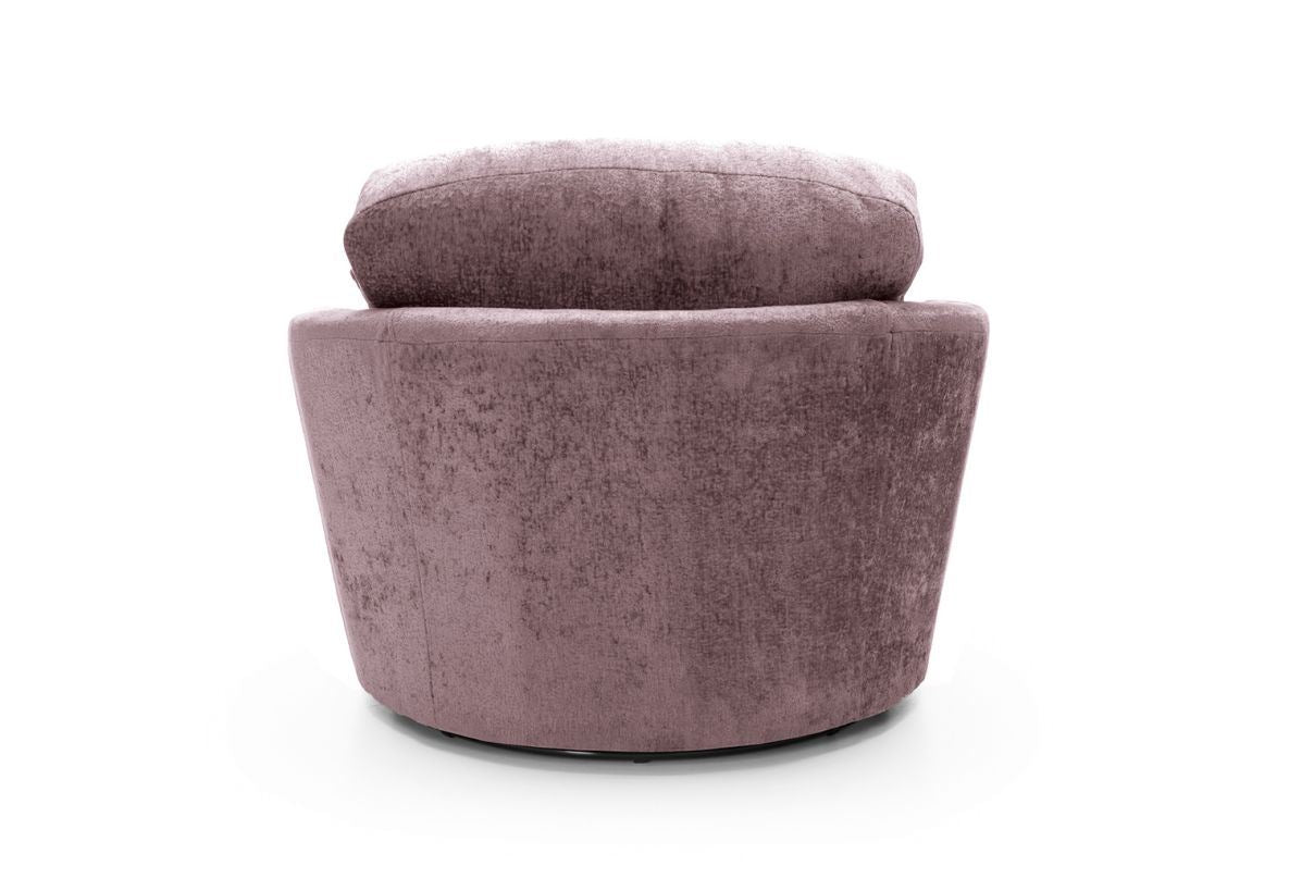 Harriet Swivel Chair - Pink