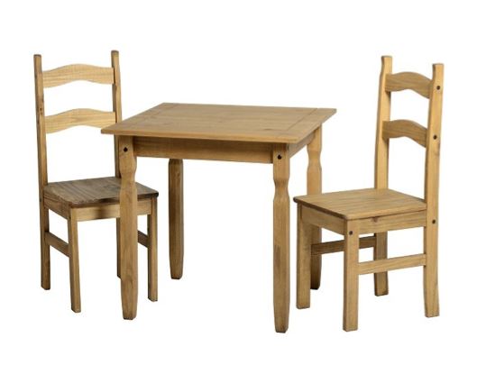 Rio Dining Set - Distressed Waxed Pine
