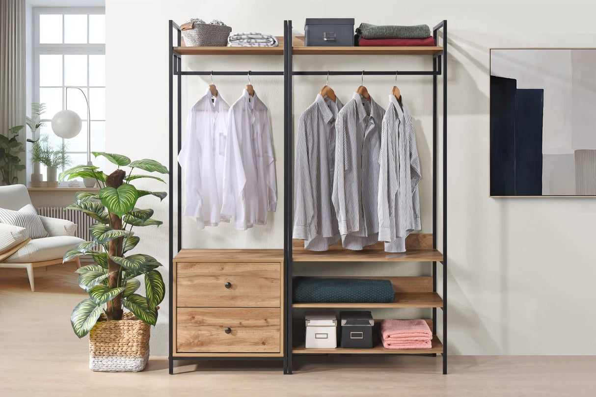 Alva Duo Bedroom Set - Wotan Oak