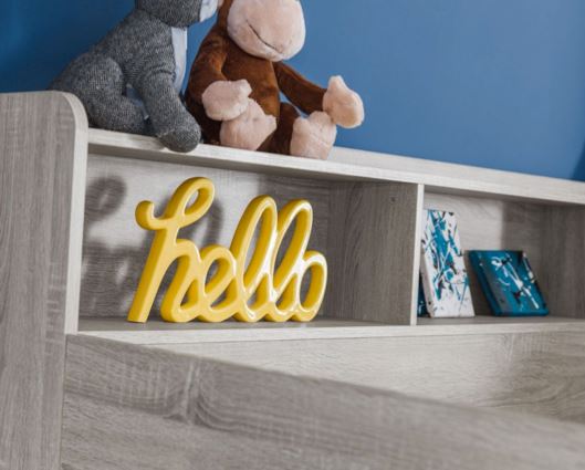 ORION GREY OAK BUNKBED