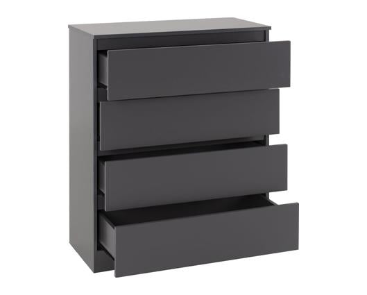MALVERN 2 DOOR WARDROBE BEDROOM SET - GREY