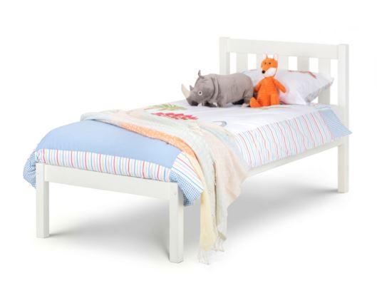 LUNA BED 135CM SURF WHITE