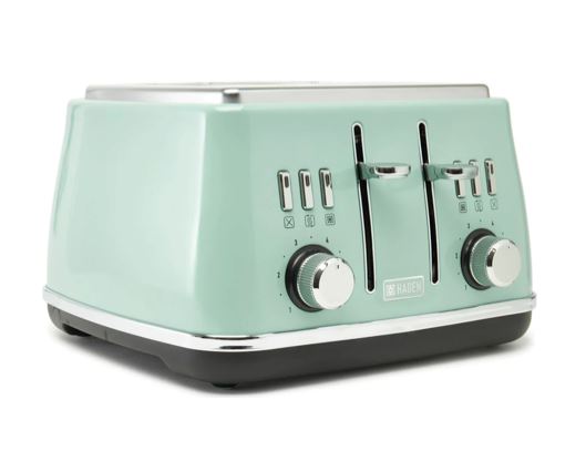 Haden Cotswold 4 Slice Toaster - Sage