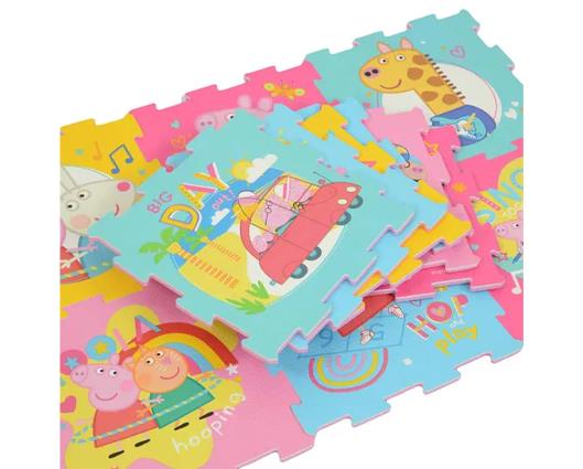 Peppa Pig 12 piece EVA Playmat