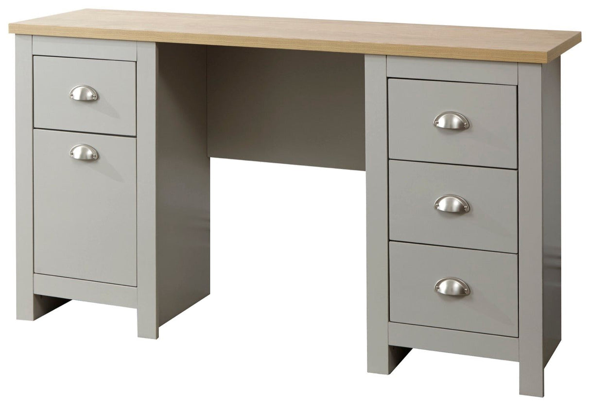 Lancaster study desk grey
