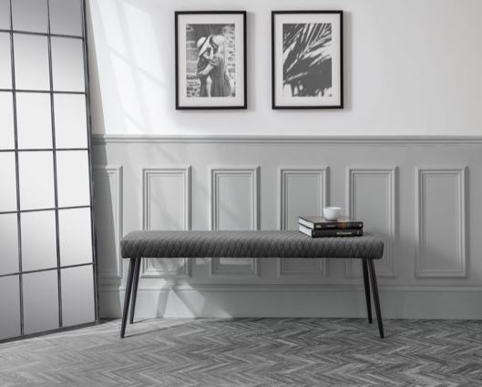 LUXE LOW BENCH - GREY
