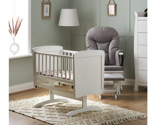 Gliding Crib - White