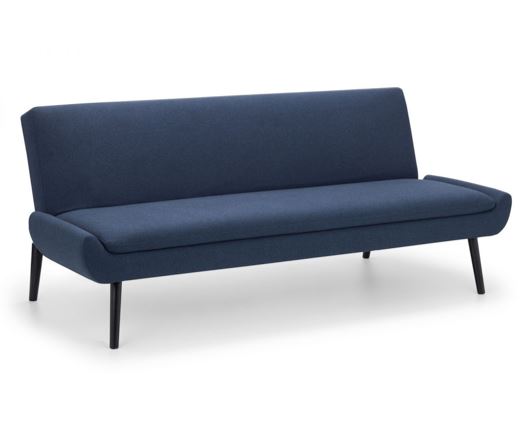 GAUDI CURLED BASE SOFABED - BLUE