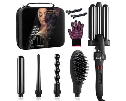 5-in-1 Curling Wand Set