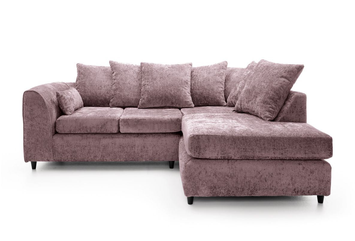 Harriet Right Corner Sofa - Pink