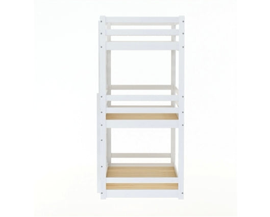 90CM TRESSA TRIPLE BUNK BED WHITE