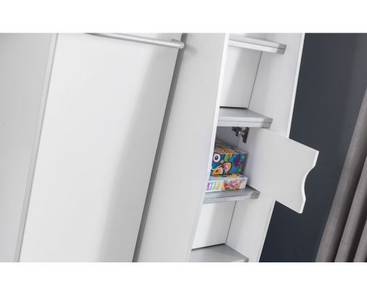 PEGASUS HIGHSLEEPER WHITE / SILVER