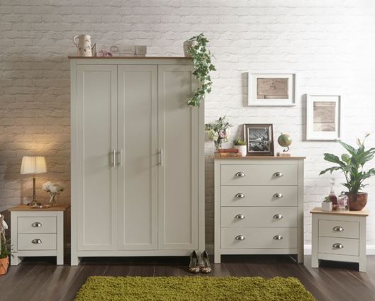 Lancaster 4 piece set cream