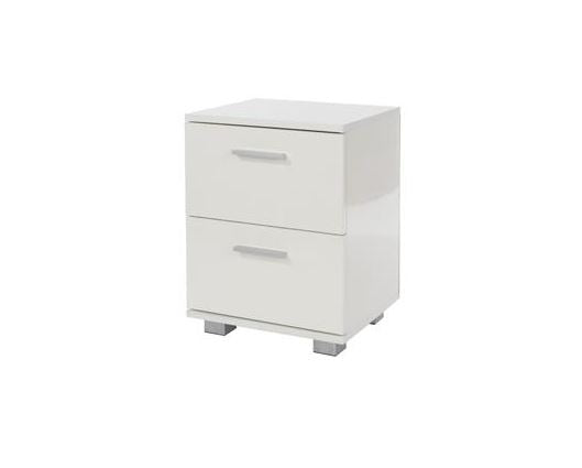 Lido 2 Drawer Compact Bedside Cabinet