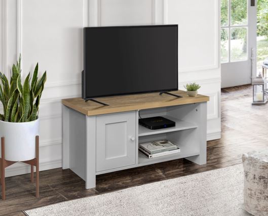 Highgate Small TV Unit-Grey